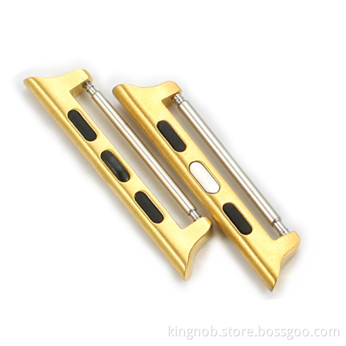316l Stainles Steel Spring Bar Adapter Connector Tool 38mm 42mm For Apple Watch Band Adapter